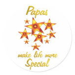 Papas are Special stickers