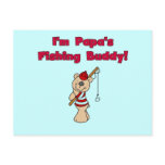 Papa's Fishing Buddy Tshirts and Gifts postcards
