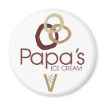 Papa's Fridge Magnet
