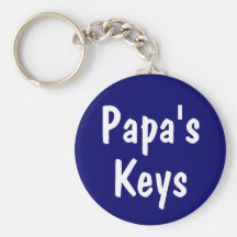 Papa's Keys Key Chains