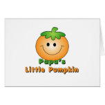 Papa's Little Pumpkin Greeting Card