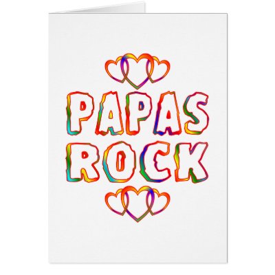 Papas Rock Greeting Cards by TLArnold5