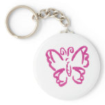 Paper Butterfly 5 Key Chains