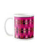"Paper Dolls" children of the world diversity mugs