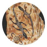 Paper Goannas stickers