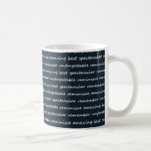 paper-spec NAVYBLUE TYPOGRAPHY MOTIVATIONAL SAYING Coffee Mugs