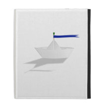 Paper Toy Boat iPad Cases