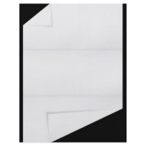 Paper With Folded Corners Flyer Design