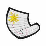 Paper with star embroidered shirts