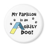 Papillon Agility Dog Magnet