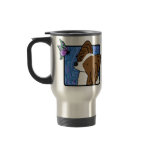 Papillon Butterfly Dog Travel Mug