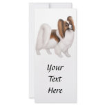 Papillon Dog Rack Card rack cards