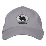 Papillon Embroidered Hat embroidered hats