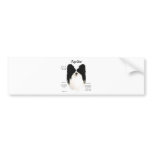 Papillon History Design bumper stickers