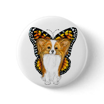 Papillon in Disguise Pins