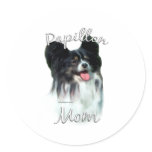 Papillon Mum 2 stickers