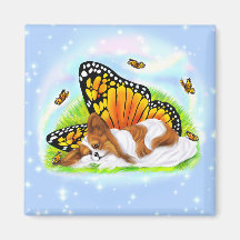 Papillon Mystical Monarch Magnet