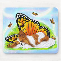 Papillon Mystical Monarch Mouse Pads