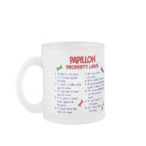 PAPILLON Property Laws 2 Coffee Mugs