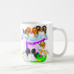 Papillon Tub Full Coffee Mug