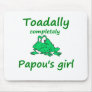 papou's girl mouse pad