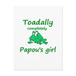 papou's girl postcards