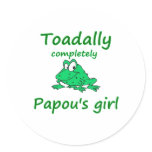 papou's girl stickers