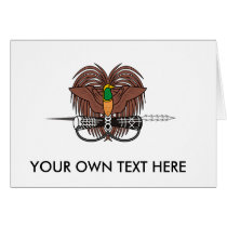 Papua New Guinea Coat of Arms Cards