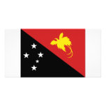 Papua New Guinea National Flag photo cards