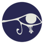Papyrus Eye of Horus stickers
