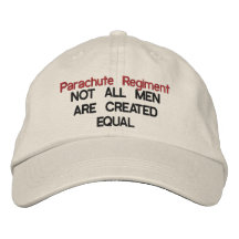 parachute regiment - equal embroidered hats