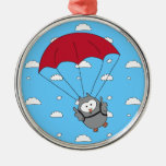 Parachuter Hooter Christmas Ornament