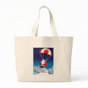 Parachuting Santa bags