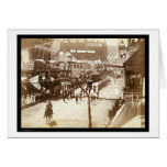 Parade Celebrating Deadwood Railroad SD 1888 cards