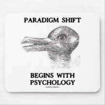 Paradigm Shift Begins With Psychology Mousepad