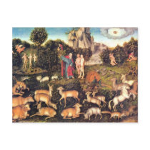 Paradise By Cranach D. Ä. Lucas (Best Quality) Post Cards