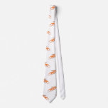 Paradise Fish Pattern. Watercolor. Custom. ties