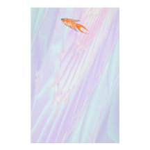 Paradise Fish. Stationery Paper