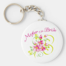 Paradise Mother of the Bride Gifts Key Chain