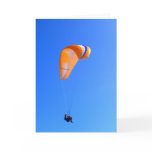 Paragliding Greeting Card