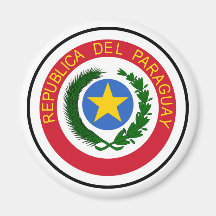 Paraguay Coat of Arms Magnets