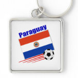 Paraguay Soccer Team keychains