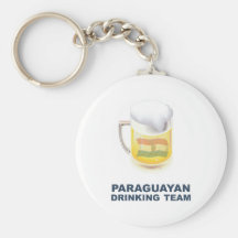 Paraguayan Drinking Team Key Chain