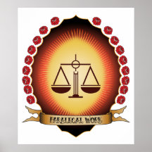 Paralegal Work Mandorla Posters