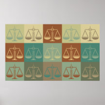 Paralegal Work Pop Art Posters