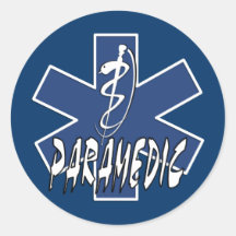 Paramedic Active Star of Life Sticker