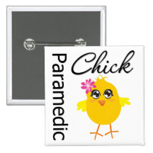 Paramedic Chick Pin