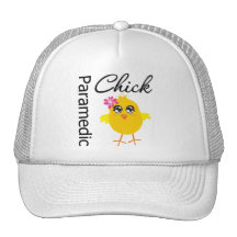 Paramedic Chick Trucker Hats