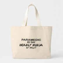 Paramedic Deadly Ninja by Night Tote Bag