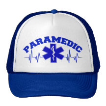 Paramedic Heart Monitor Cap Mesh Hat